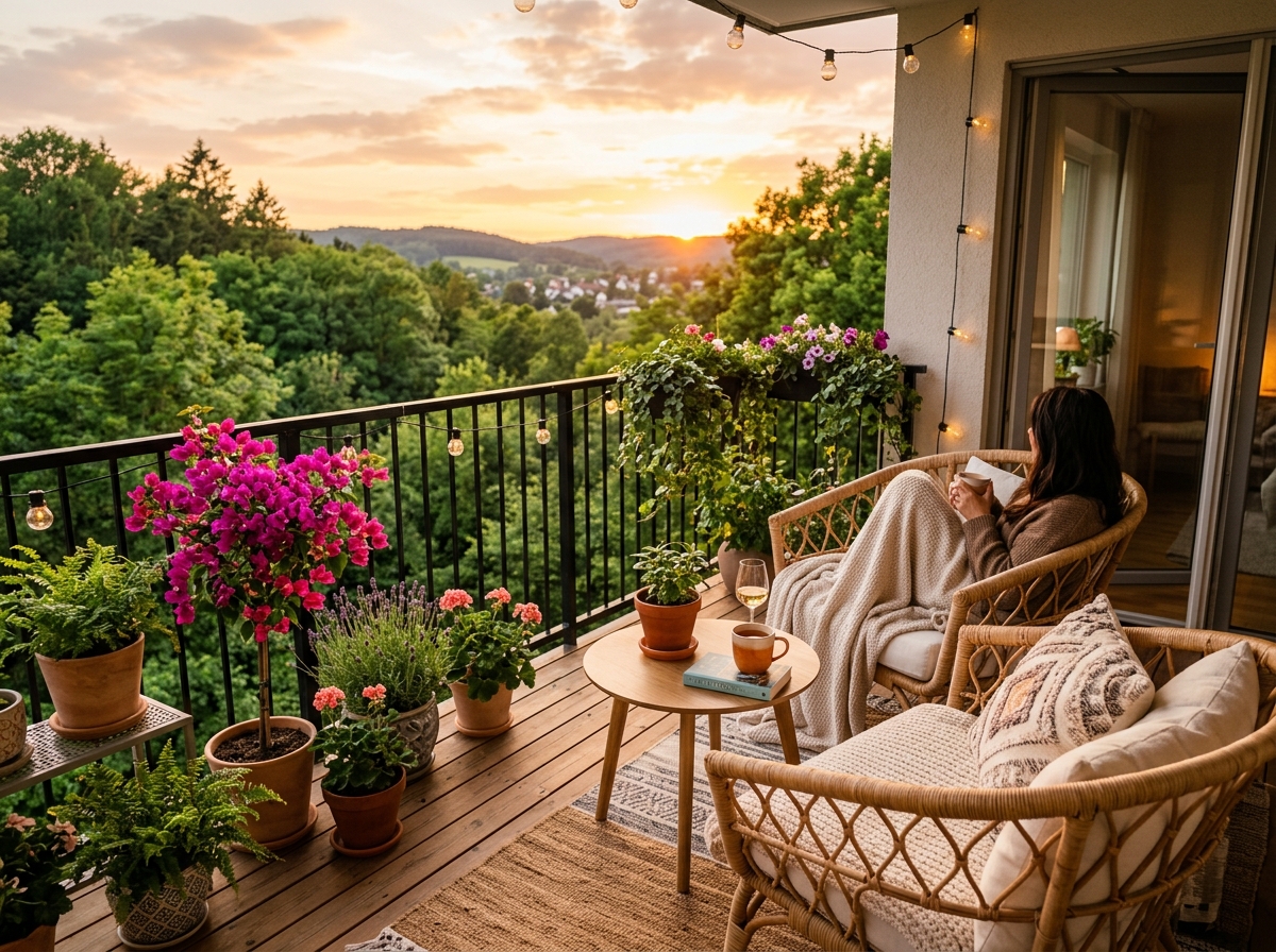Scenic Private Balcony View